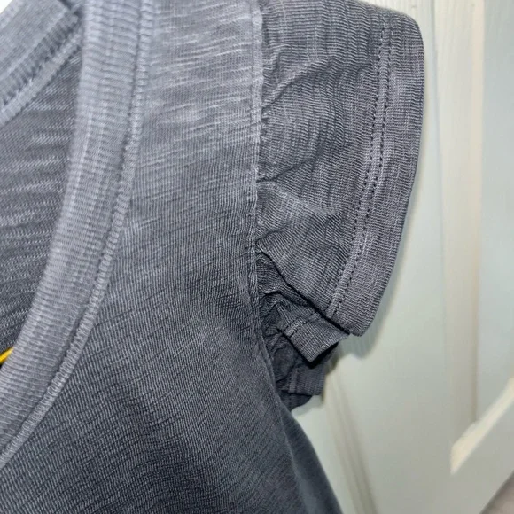 Universal Thread Gray Flutter Maxi Dress - Picture 4 of 4